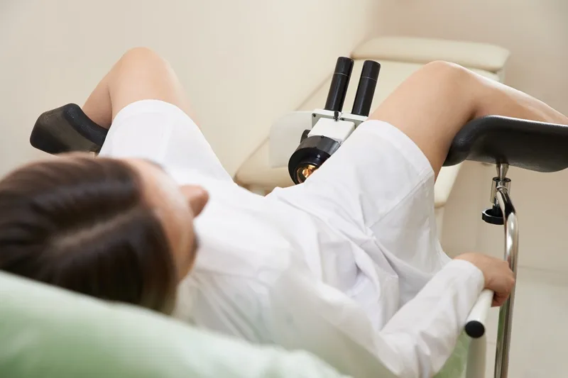 Toma de citología cervical en Hidalgo, México